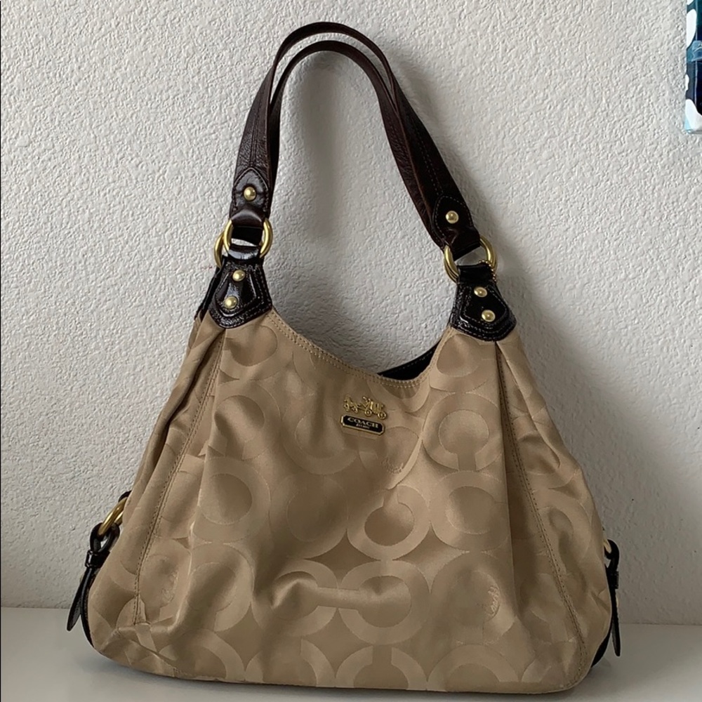 Coach Op Art Sateen Maggie Madsion 14305